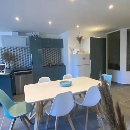 Appartamento Rez De Jardin Moderne 4 8 Personnes Jardinet *